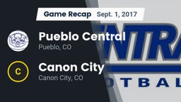 Recap: Pueblo Central  vs. Canon City  2017