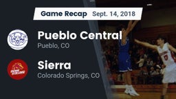 Recap: Pueblo Central  vs. Sierra  2018