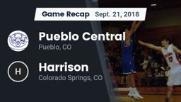 Recap: Pueblo Central  vs. Harrison  2018