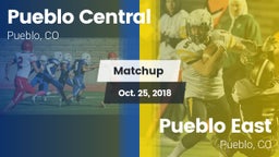 Matchup: Pueblo Central High vs. Pueblo East  2018