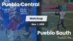 Matchup: Pueblo Central High vs. Pueblo South  2018