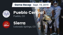 Recap: Pueblo Central  vs. Sierra  2019