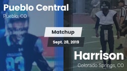 Matchup: Pueblo Central High vs. Harrison  2019