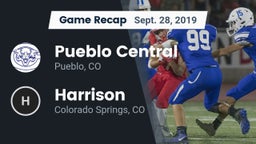 Recap: Pueblo Central  vs. Harrison  2019