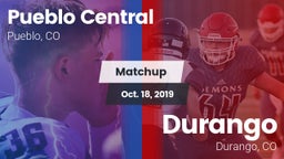 Matchup: Pueblo Central High vs. Durango  2019