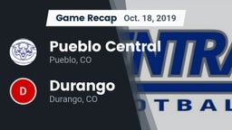 Recap: Pueblo Central  vs. Durango  2019