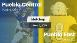 Matchup: Pueblo Central High vs. Pueblo East  2019