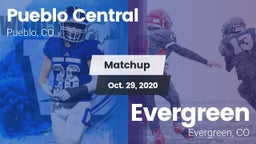 Matchup: Pueblo Central High vs. Evergreen  2020