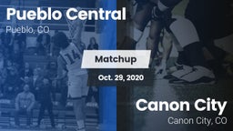 Matchup: Pueblo Central High vs. Canon City  2020