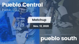 Matchup: Pueblo Central High vs. pueblo south 2020