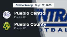 Recap: Pueblo Central  vs. Pueblo County  2023