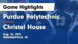 Purdue Polytechnic  vs Christel House Game Highlights - Aug. 26, 2023