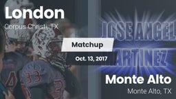Matchup: London vs. Monte Alto  2017