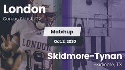 Matchup: London  vs. Skidmore-Tynan  2020