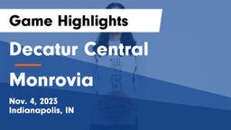 Decatur Central  vs Monrovia  Game Highlights - Nov. 4, 2023