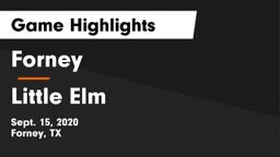 Forney  vs Little Elm  Game Highlights - Sept. 15, 2020