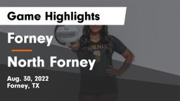 Forney  vs North Forney  Game Highlights - Aug. 30, 2022