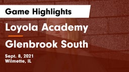 Loyola Academy  vs Glenbrook South  Game Highlights - Sept. 8, 2021