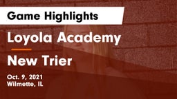 Loyola Academy  vs New Trier  Game Highlights - Oct. 9, 2021