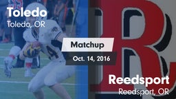 Matchup: Toledo  vs. Reedsport  2016