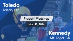Matchup: Toledo  vs. Kennedy  2016
