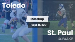 Matchup: Toledo  vs. St. Paul  2017