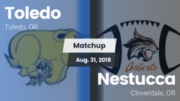 Matchup: Toledo  vs. Nestucca  2018