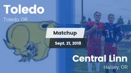 Matchup: Toledo  vs. Central Linn  2018