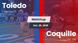 Matchup: Toledo  vs. Coquille  2018