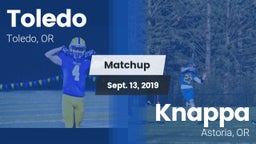 Matchup: Toledo  vs. Knappa  2019