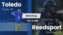 Matchup: Toledo  vs. Reedsport  2019