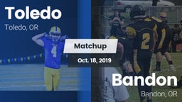 Matchup: Toledo  vs. Bandon  2019