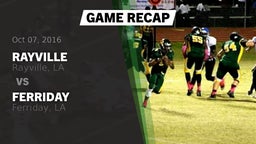 Recap: Rayville  vs. Ferriday  2016