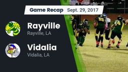 Recap: Rayville  vs. Vidalia  2017