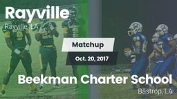 Matchup: Rayville  vs. Beekman Charter School 2017