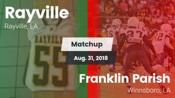Matchup: Rayville  vs. Franklin Parish  2018