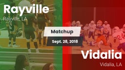 Matchup: Rayville  vs. Vidalia  2018
