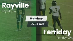 Matchup: Rayville  vs. Ferriday  2020