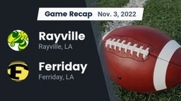 Recap: Rayville  vs. Ferriday  2022