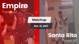 Matchup: Empire  vs. Santa Rita  2017