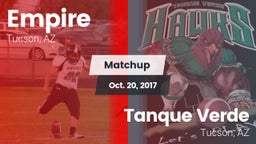 Matchup: Empire  vs. Tanque Verde  2017
