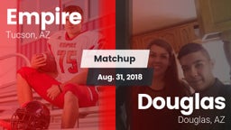 Matchup: Empire  vs. Douglas  2018
