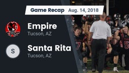 Recap: Empire  vs. Santa Rita 2018