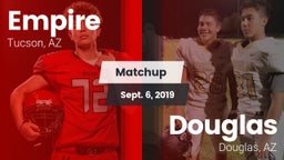 Matchup: Empire  vs. Douglas  2019