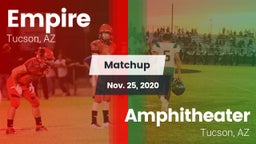 Matchup: Empire  vs. Amphitheater  2020