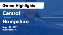 Central  vs Hampshire  Game Highlights - Sept. 22, 2022