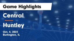 Central  vs Huntley Game Highlights - Oct. 4, 2022
