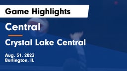Central  vs Crystal Lake Central  Game Highlights - Aug. 31, 2023