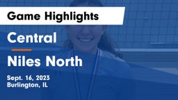 Central  vs Niles North  Game Highlights - Sept. 16, 2023
