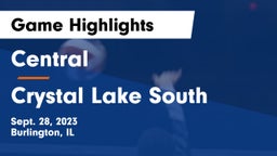 Central  vs Crystal Lake South  Game Highlights - Sept. 28, 2023